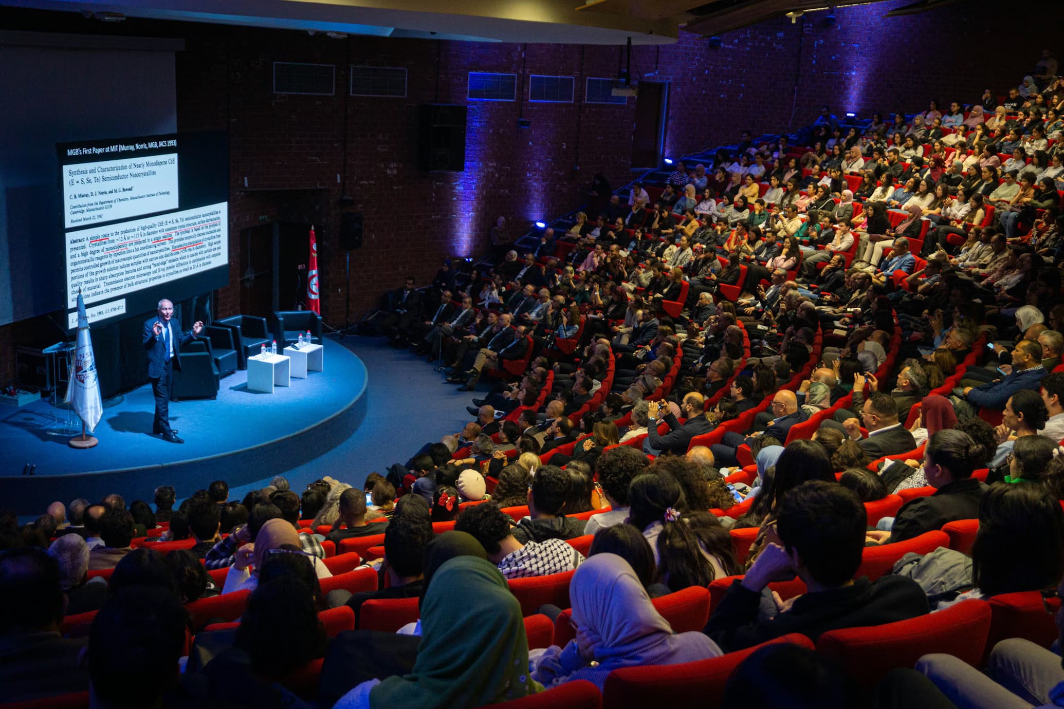 Professional investigators at a global conference